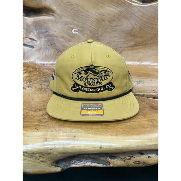 Richardson Richardson - 256 Umpqua Cap Bisquit w/ Black Rope