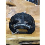 Patagonia MA Logo Stand up Trucker Hat Ink Black
