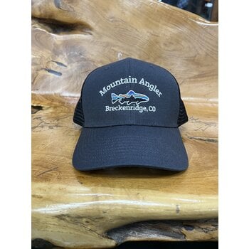 Patagonia Patagonia - MA Logo Stand up Trucker Hat Ink Black
