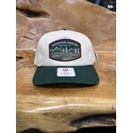 Richardson Richardson -  356 Hat Cream/Dark Green (CU MA LOGO)