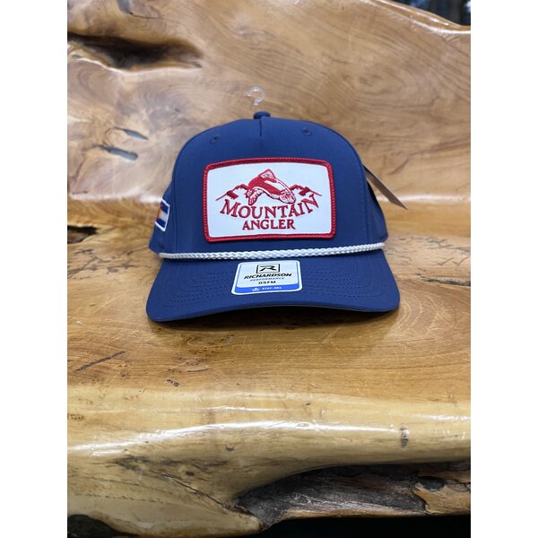 Richardson Richardson - 258 Hat Light Blue w/ White Rope (MA Patch)