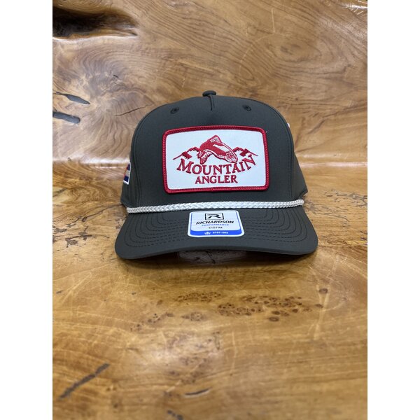 Richardson Richardson - 258 Hat Dark Olive w/ White Rope (MA Patch)