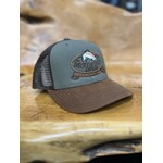 Ouray Ouray- Mid-Pro Olive/Brown Oil Cloth Trucker