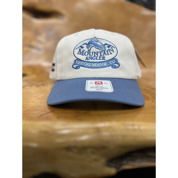Richardson Richardson -  356 Hat Cream/Light Denim MA LOGO