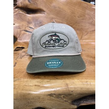 Ouray Ouray - Skully Snapback Pebble/ Olive
