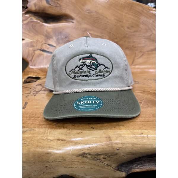 Ouray Skully Snapback Pebble/ Olive