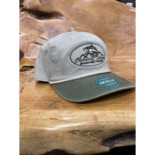 Ouray Skully Snapback Pebble/ Olive