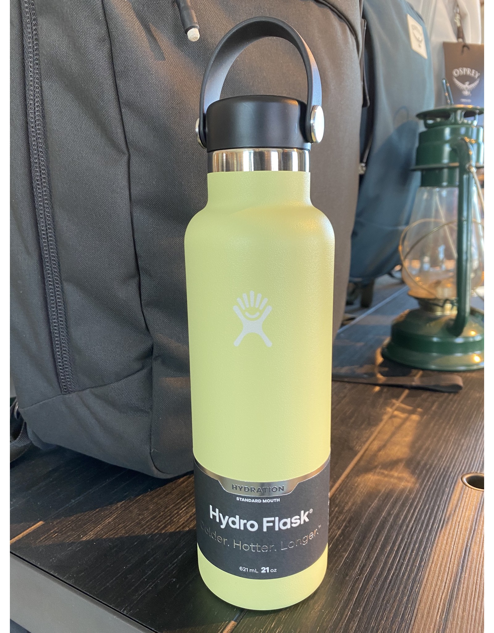 Hydro Flask 21 oz Standard Mouth Bottle Pacific Blue - Kitchen & Company