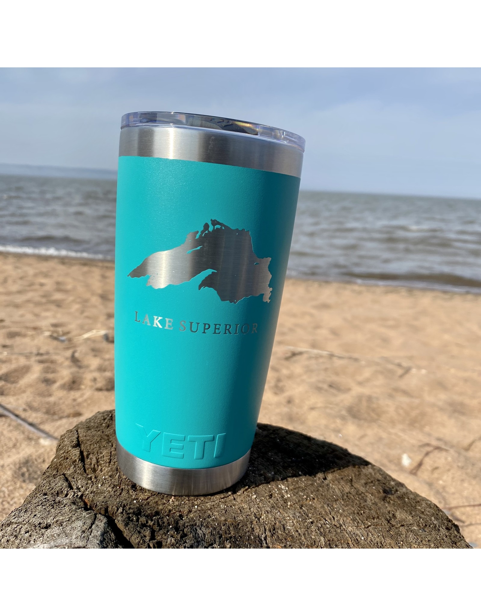 Yeti Rambler 20 oz Lake Superior Tumbler