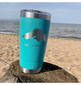 Yeti Rambler 20 oz Lake Superior Tumbler