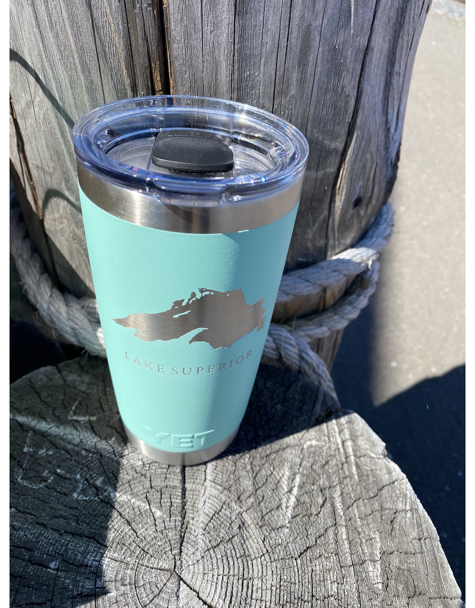 Yeti Rambler 20 oz Lake Superior Tumbler