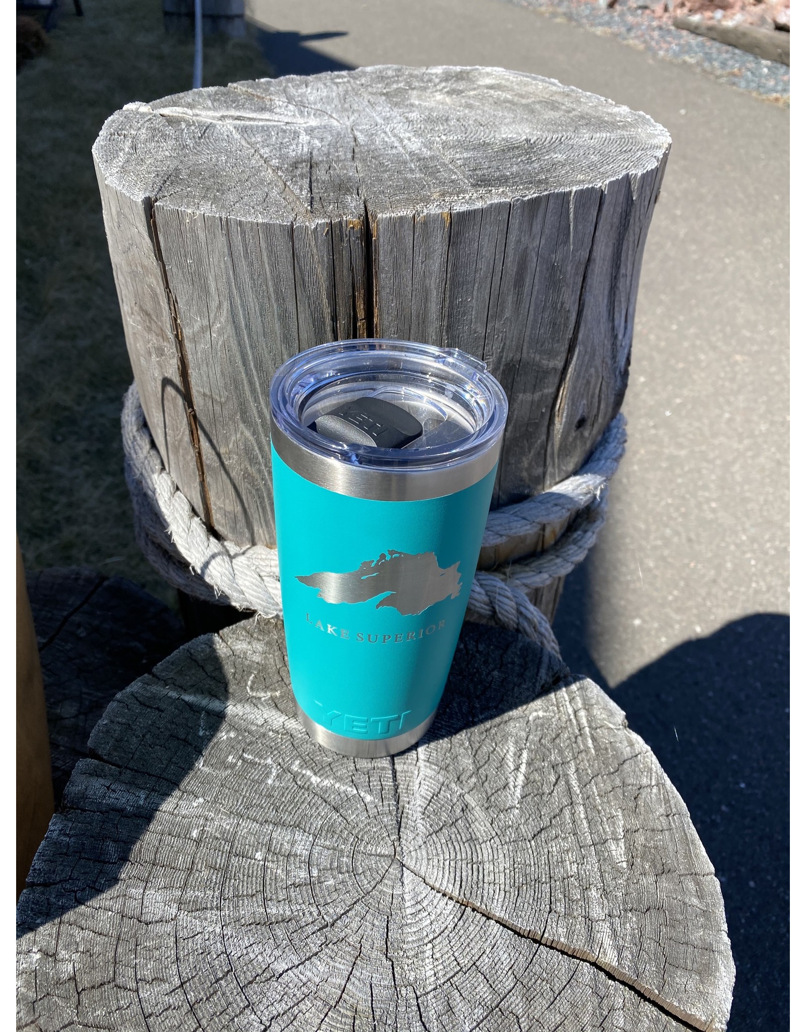 Yeti Rambler 20 oz Lake Superior Tumbler