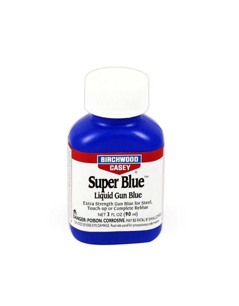 Birchwood Casey Super Blue Liquid Gun Blue 3oz MFG# 13425 UPC# 029057134254