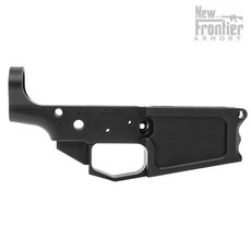 NEW FRONTIER ARMORY C-10 LOWER RECIEVER  AR-10 STRIPPED ALUMINUM BILLET BLACK