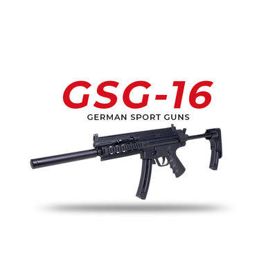 GSG GERMAN SPORTS GUNS German Sport Guns GSG-16 22LR 16.25 BLK 22LR UPC #819644021476