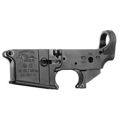 Anderson Manufacturing AR15 Mil-Spec Lower Receiver MFG # D2-K067-A000-0P UPC # 712038921676