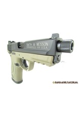 Smith & Wesson Smith & Wesson M&P 22lr Compact Cerakote Flat Dark Earth 3.5" Threaded Barrel MFG #10242 UPC #022188868432