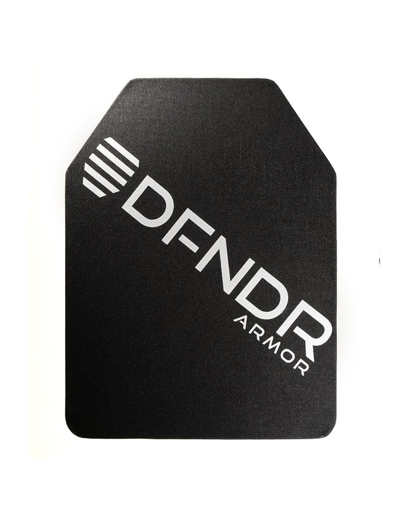 DFNDR DFNDR Armor, Level IV, SAPI 10.25x13.25x1.1in, Large, Multi Curve, Single Plate