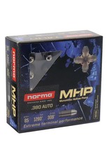 NORMA AMMUNITION (RUAG) NORMA, 380 Auto, 85gr MHP (Monolithic Hollow Point), 20rd