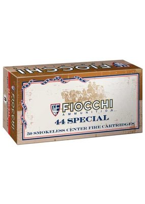 FIOCCHI Fiocchi 44SCA Cowboy Action 44 Special 210 gr Lead Flat Point, 50 rds, UPC# 762344707549