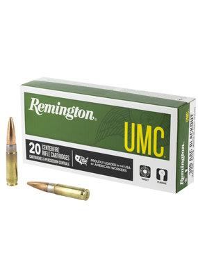 Remington UMC Rifle Ammunition .300 Blackout SUBSONIC OTFB 220gr MFG # L300AAC4 UPC # 047700414805