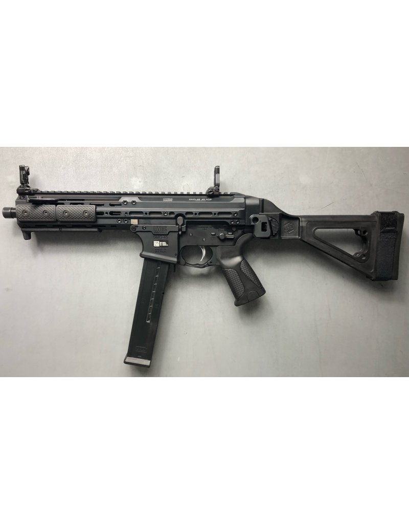 LWRC LWRC SMG-45 Pistol 45ACP 8.5" 25RD Black MFG# SMGPB45B8S UPC# 850006403509