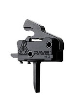 RISE Rave 140 Flat Trigger W/ Anti-Walk Pin Super Sporting Trigger Flat MFG# RA-R140F-AWP