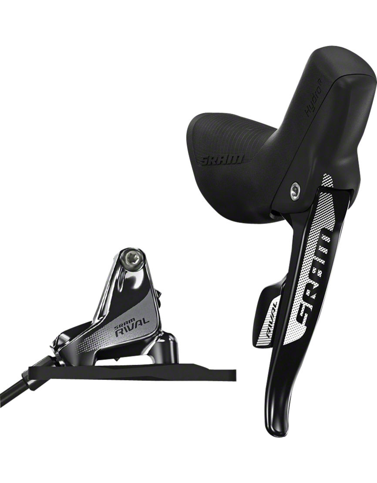 SRAM Rival 22 Flat Mount Hydraulic Disc Brake with Front Shifter and 950mm Hose, Rotor Sold Separately