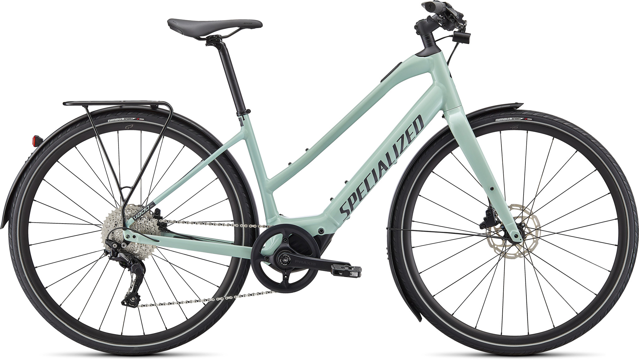 Specialized vado EQ前後フェンダー Turbo SL Rack Specialized Vado SL 4.0 EQ Step Thru E-Bike - Fairhaven Bicycles