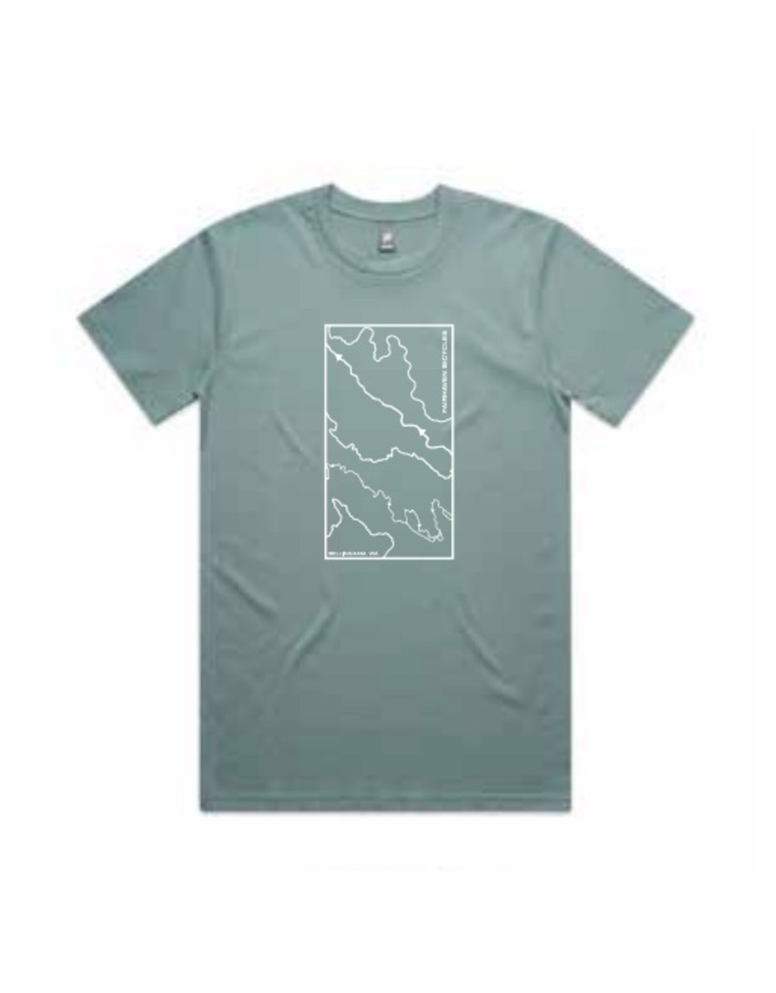 ASColor Fairhaven Bicycles x Trails SS T-Shirt