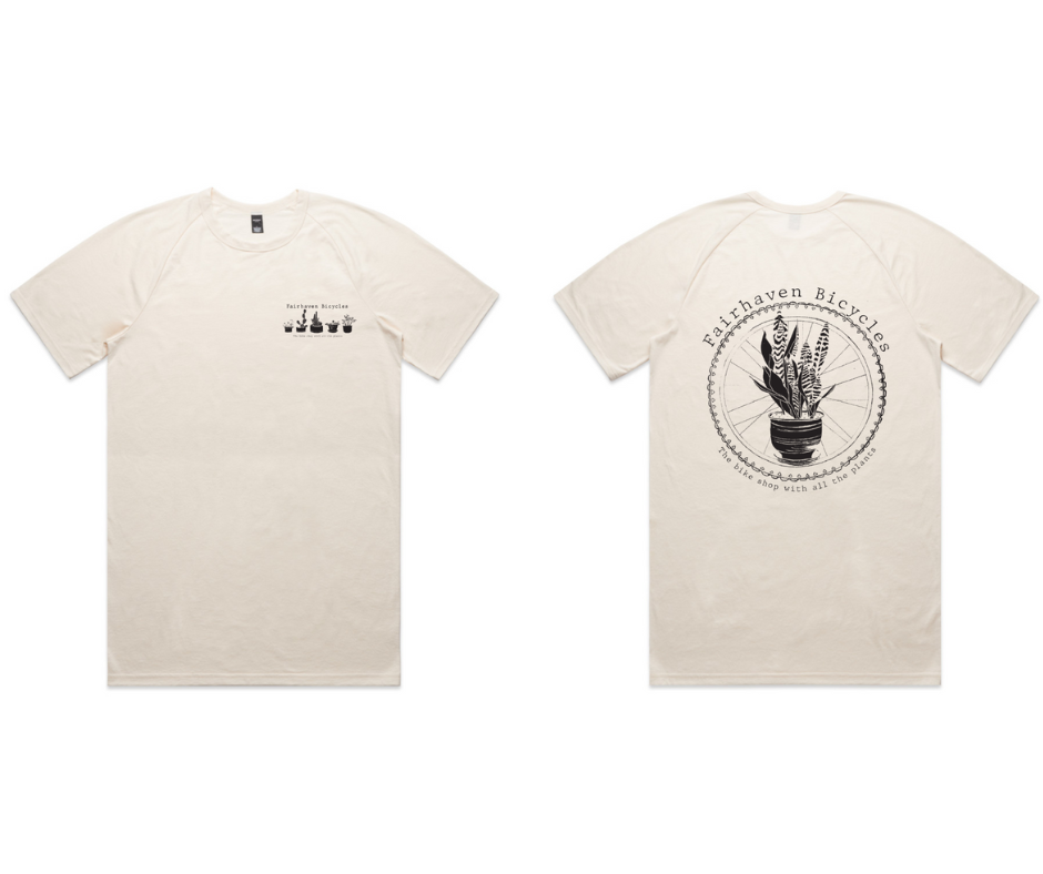 FB Plant Design-Active Blend Tee - Fairhaven Bicycles