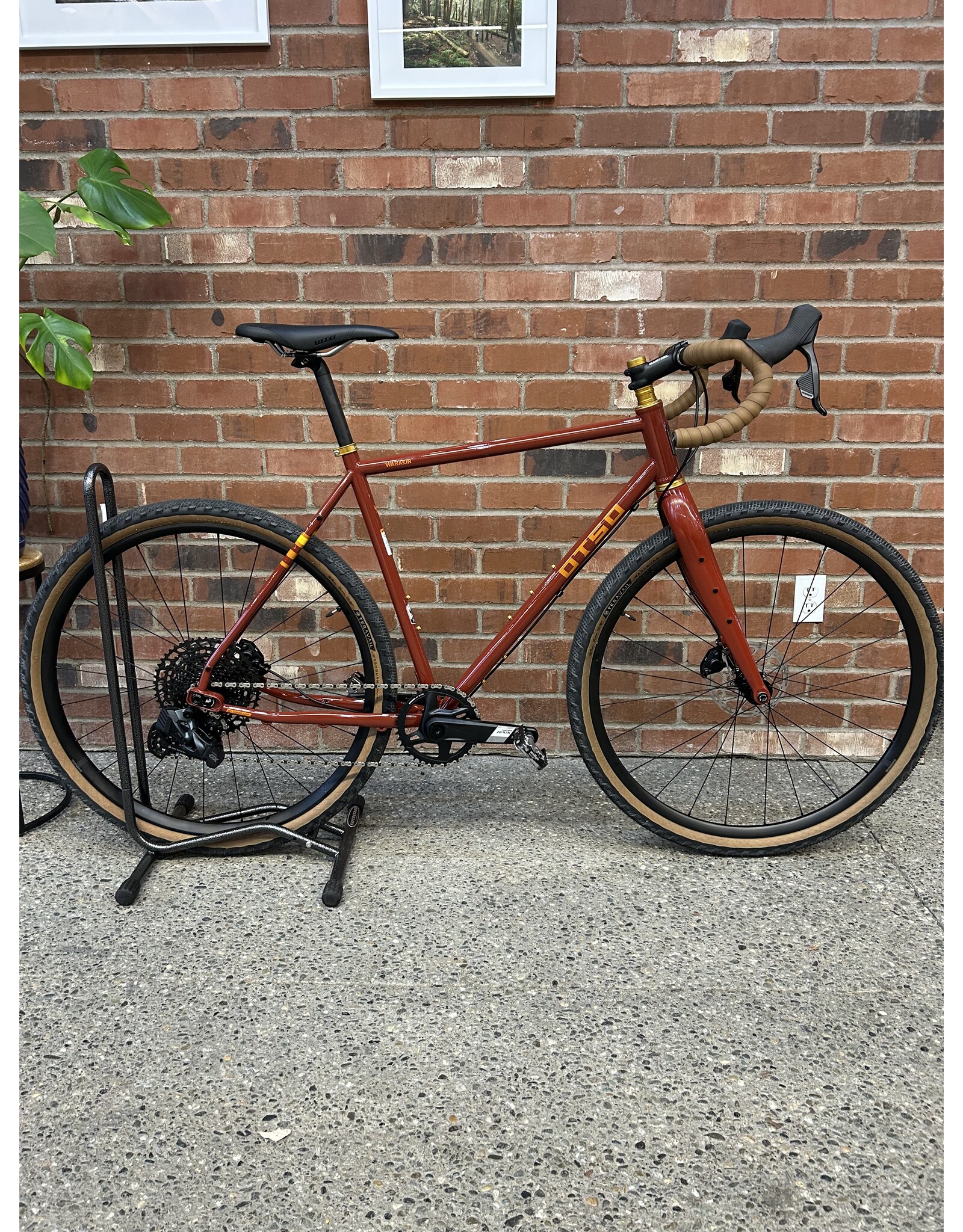Otso Cycles Otso Warakin Burnt Ochre Steel 56 GX AXS Custom