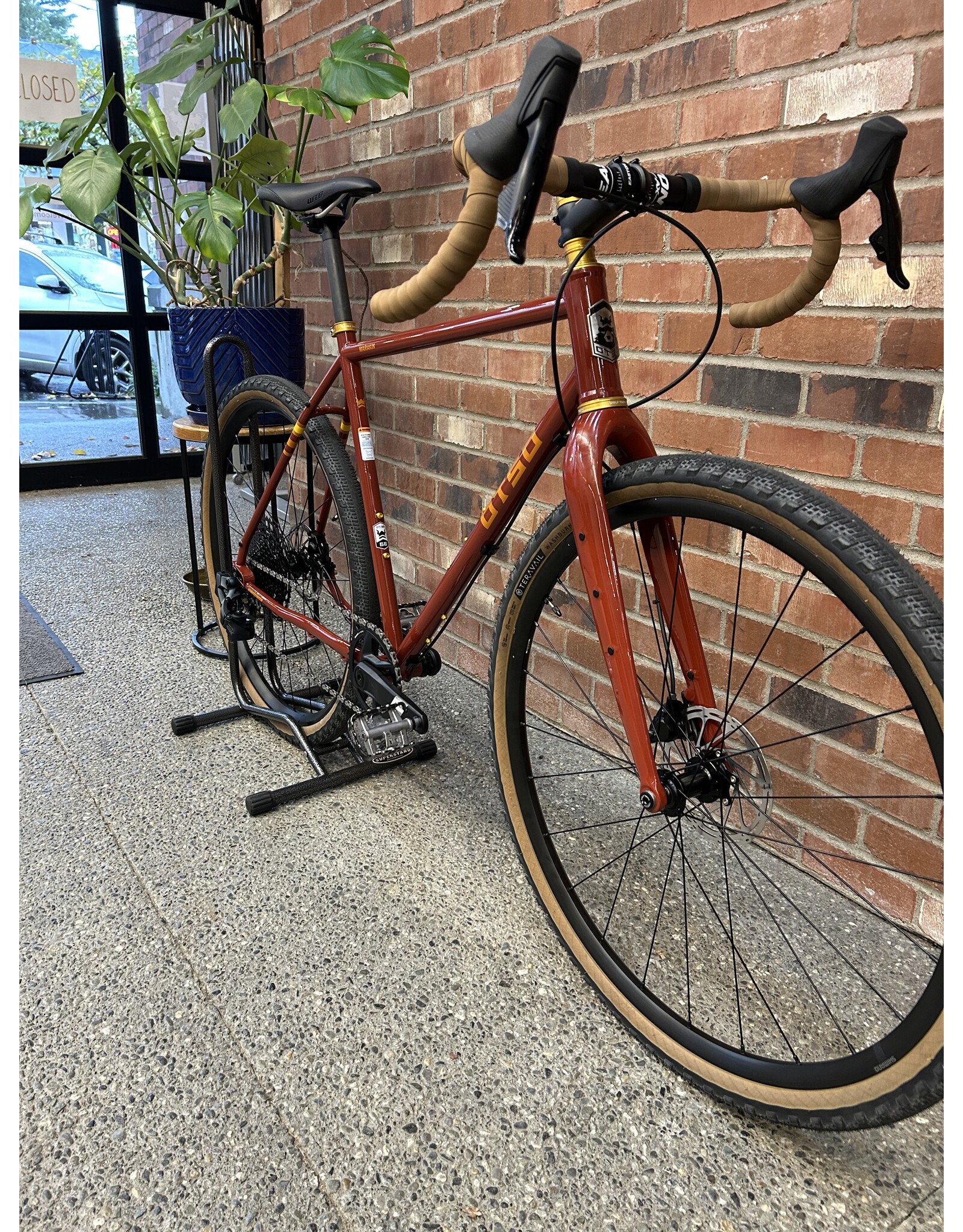 Otso Cycles Otso Warakin Burnt Ochre Steel 56 GX AXS Custom