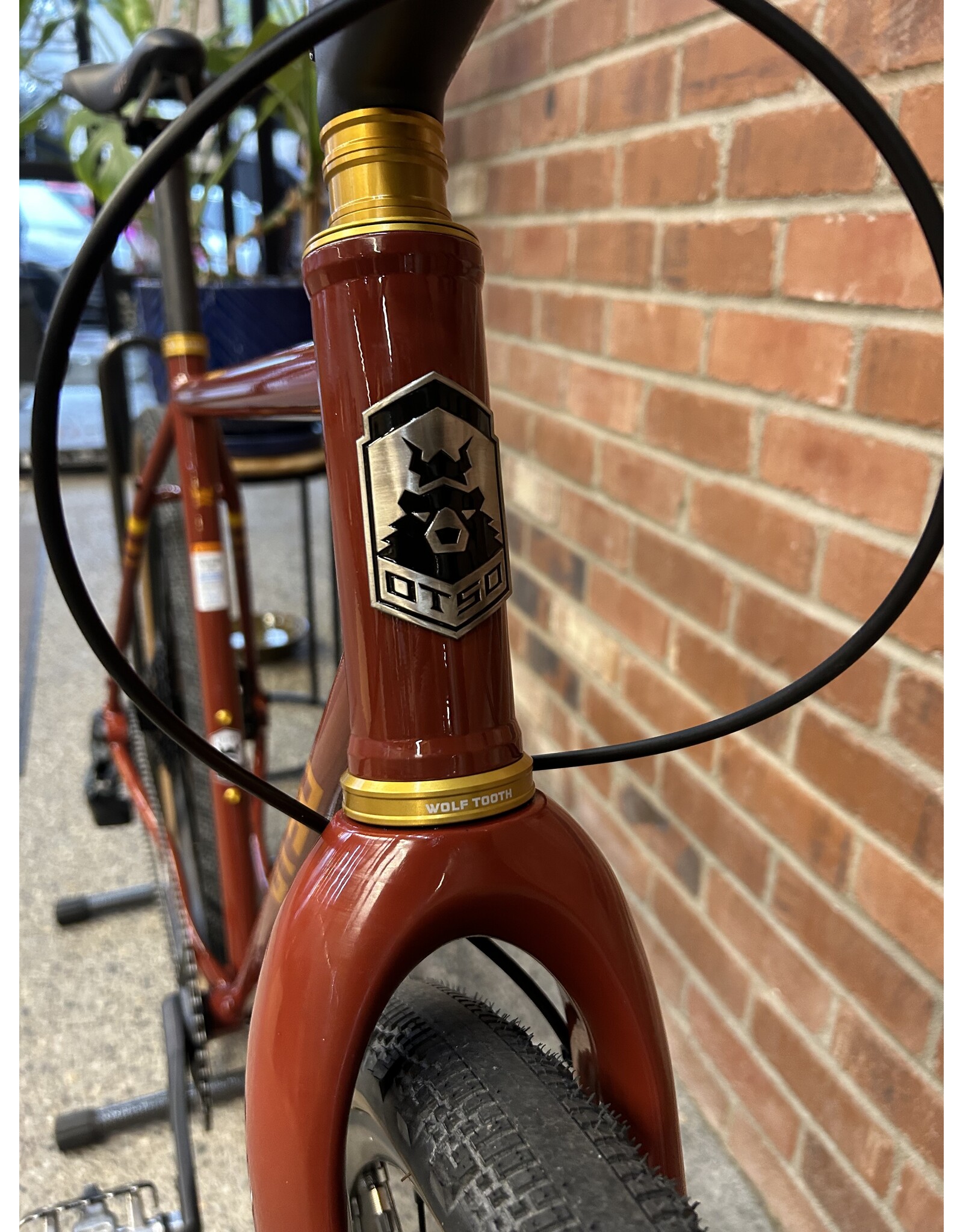 Otso Cycles Otso Warakin Burnt Ochre Steel 56 GX AXS Custom