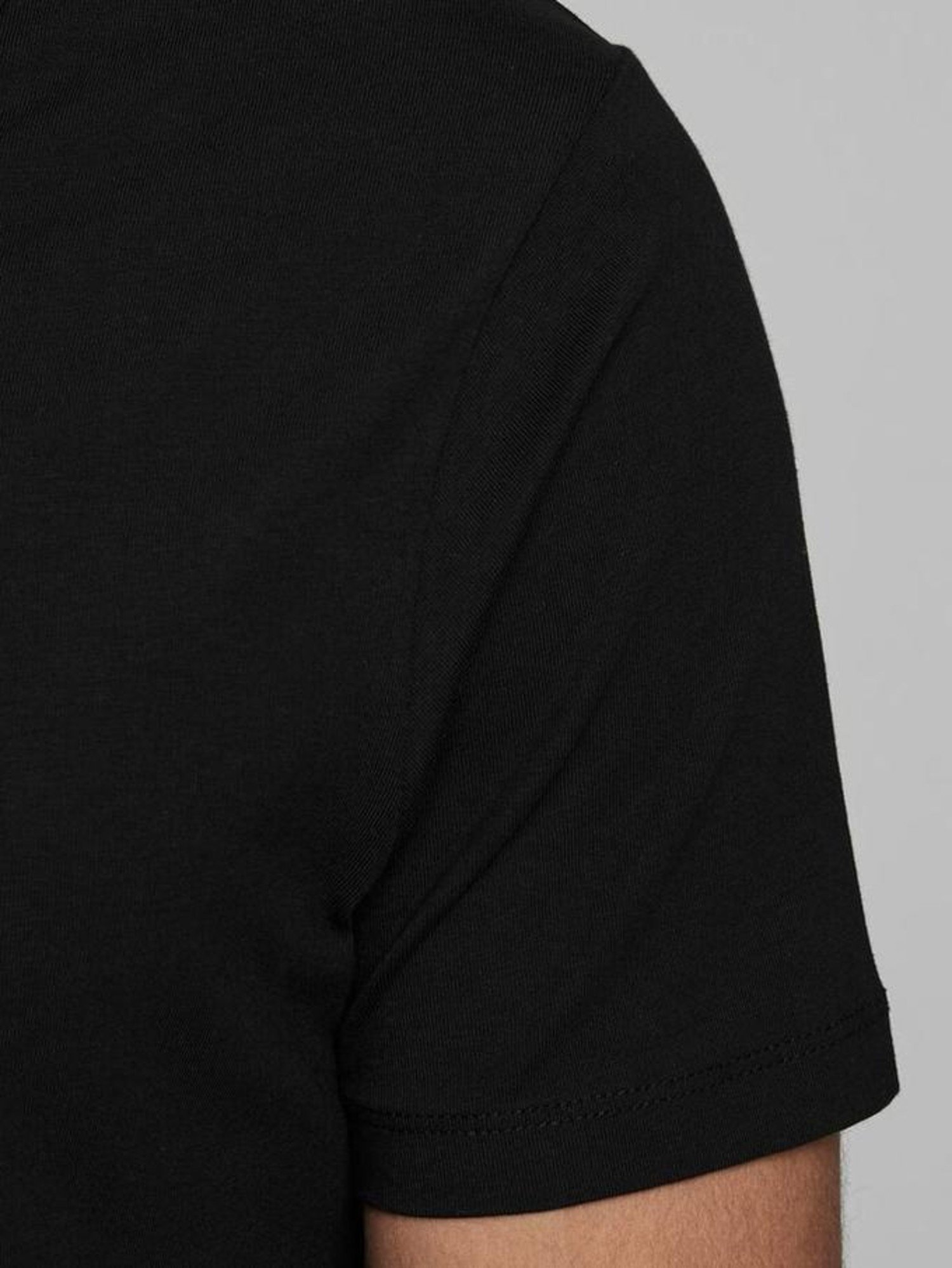 Jack and Jones Basic V-Neck T-Shirt (Large) Black : : Clothing,  Shoes & Accessories