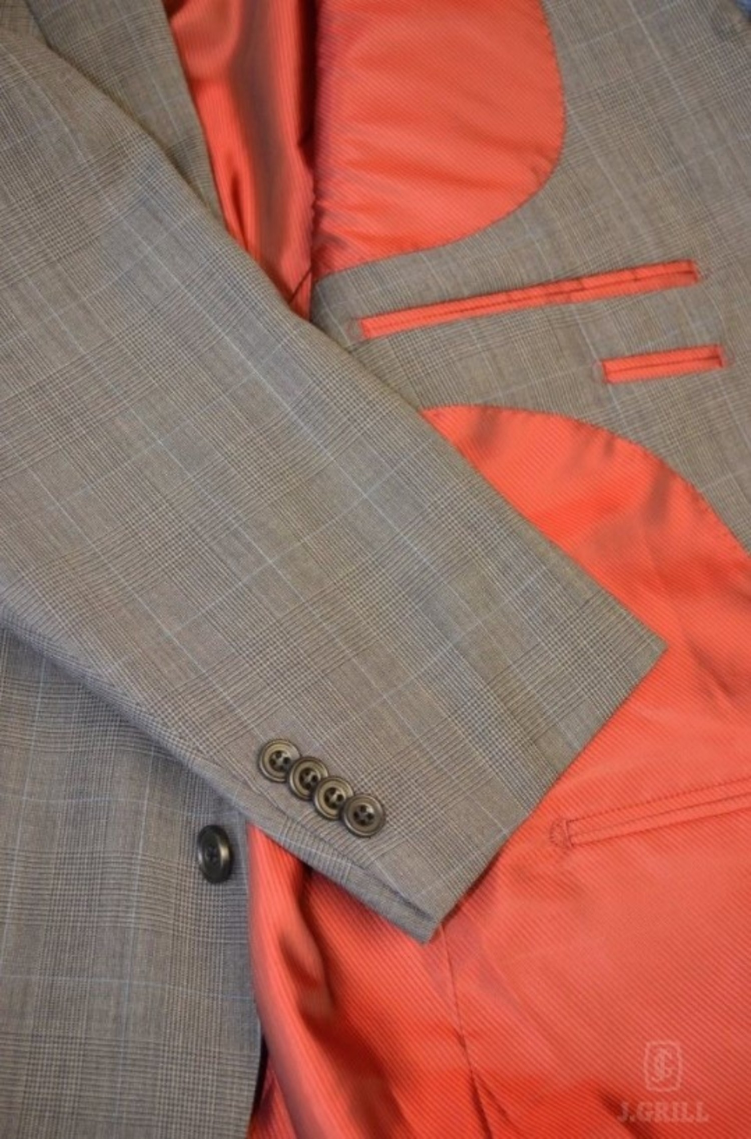 Glencheck Wool Suit - KHL CLOTHING COMPANY