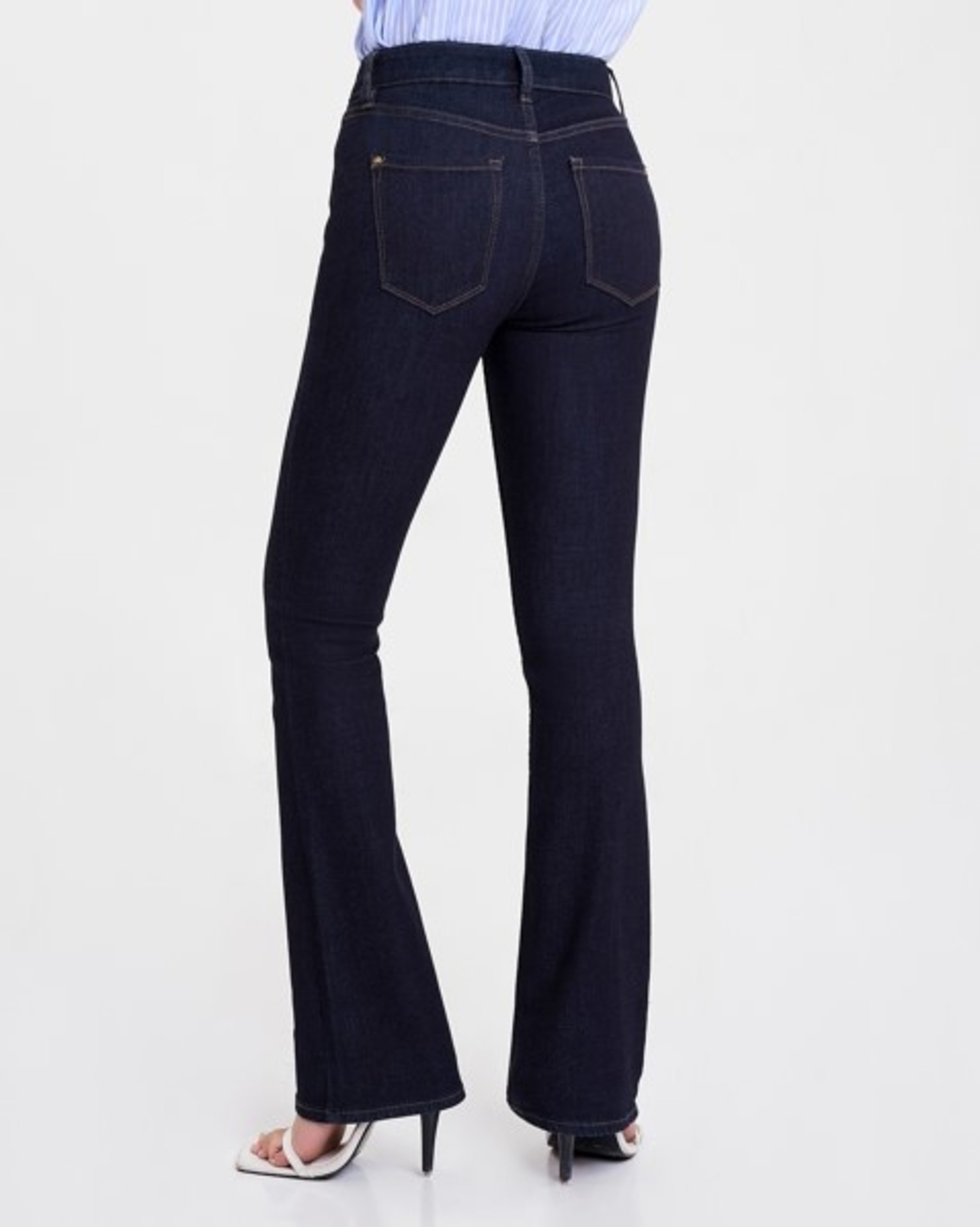 Even&Odd Tall Flared Jeans - dark blue denim/dark-blue denim 