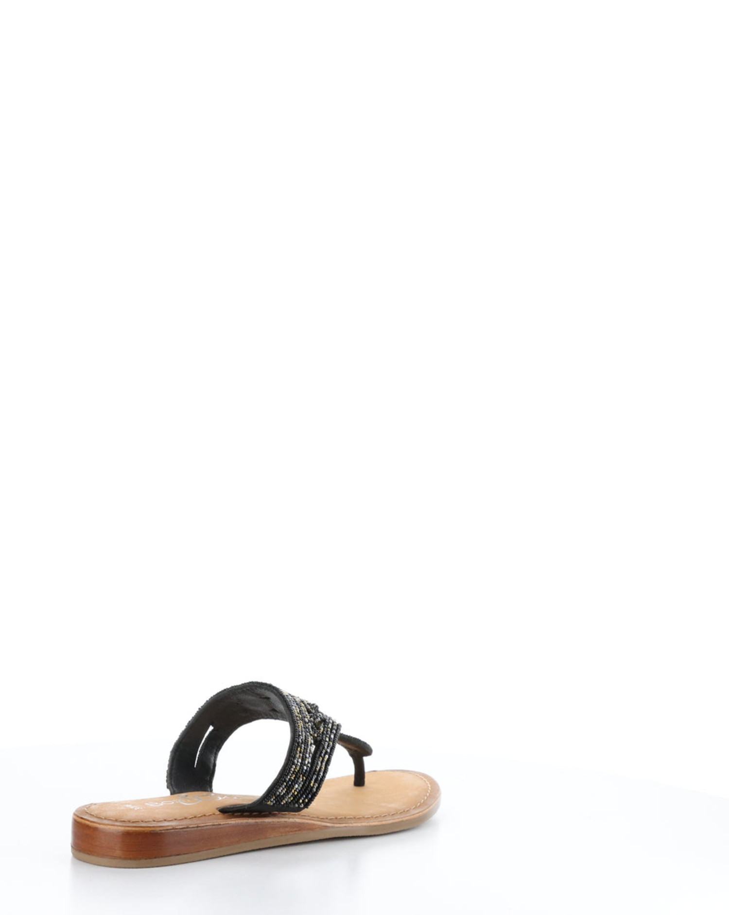 JILLY Black Multi Slip On Sandals KHL CLOTHING COMPANY