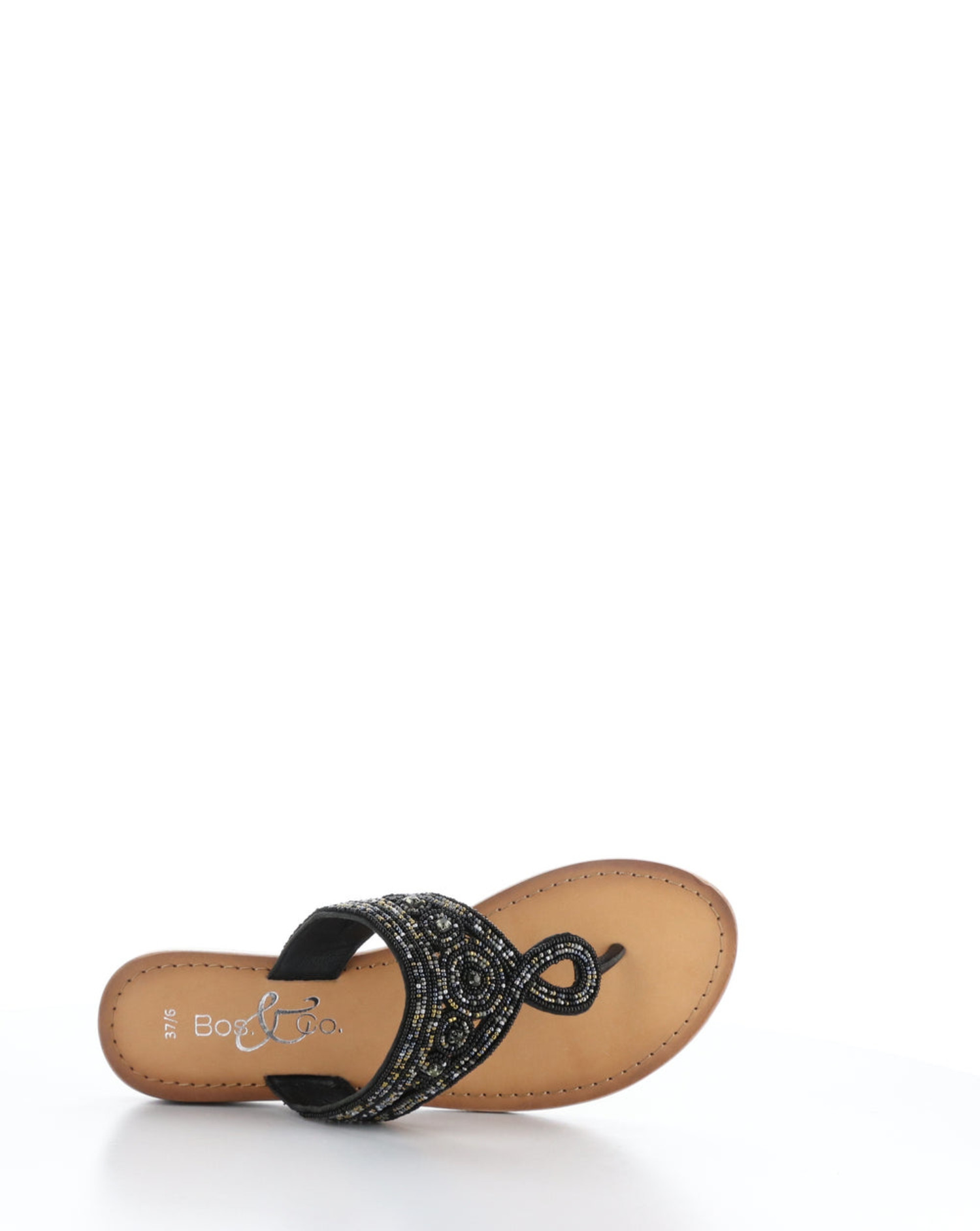 JILLY Black Multi Slip On Sandals KHL CLOTHING COMPANY