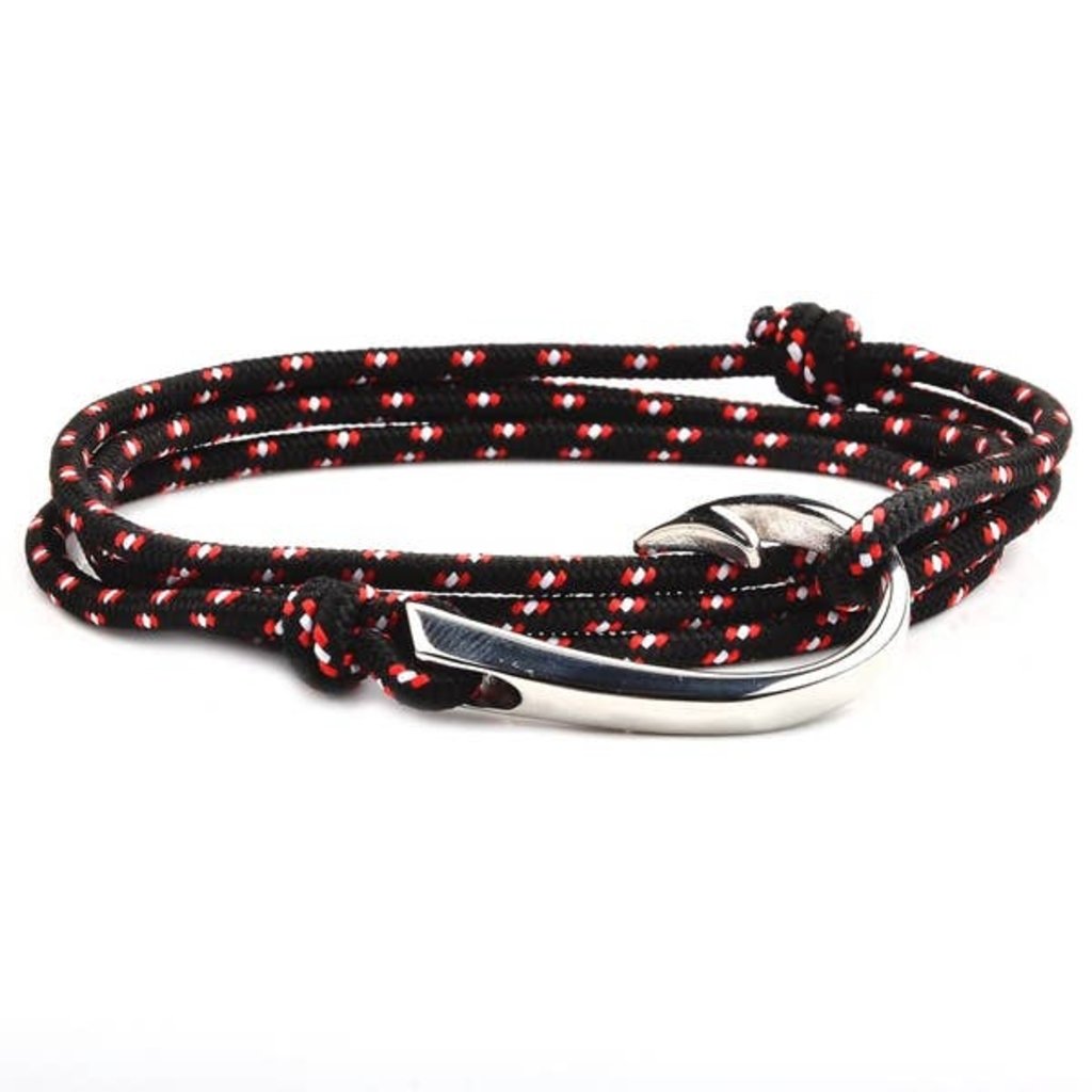 WCJ Rope and Hook Bracelet- Black