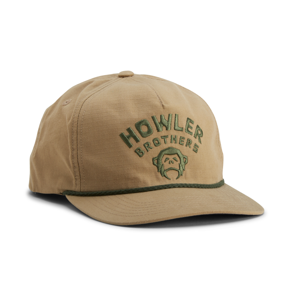 Howler Bros Howler Brothers Unstructured Snapback-Camp Howler: Khaki