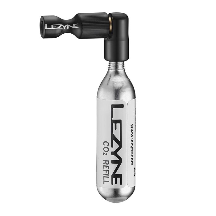 Lezyne, Trigger Drive, Detendeur Co, Noir, 23g, Inclus 1 x 16g cartouche CO2, Filete