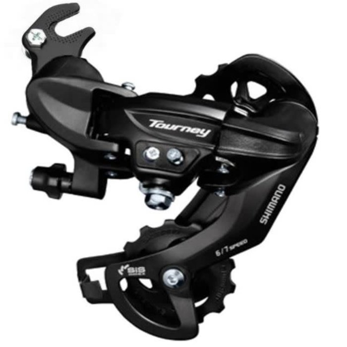 Shimano, REAR DERAILLEUR, RD-TY300, TOURNEY, 6/7-SPEED, W/RIVETED
