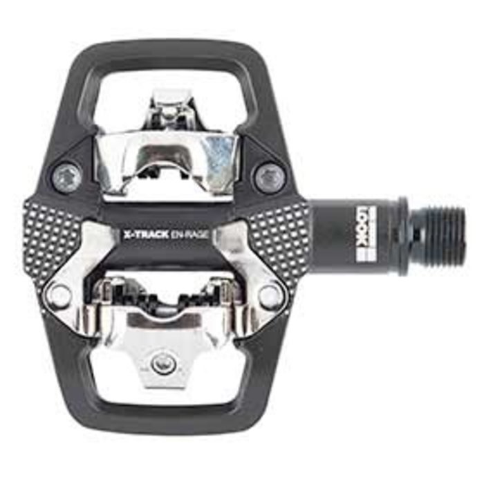 Look, X-Track En-Rage, MTB Clipless Pedals, Aluminum body, Cr-Mo axle, 9/16'', Black