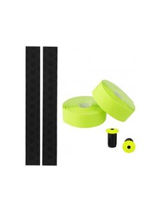  Supacaz, Super Sticky Kush - Single Color, Handlebar Tape, Neon Yellow