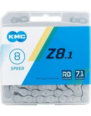  KMC,  Z8.1 RB chain 8 speed anti-rust 116 links