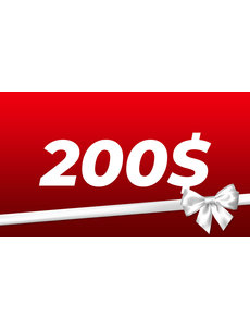  Carte Cadeau 200$