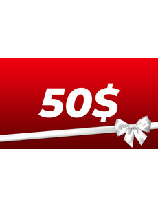  Carte Cadeau 50$