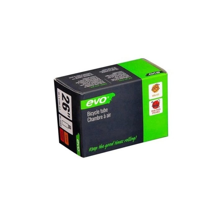 EVO, SV, Tube, Schrader, Length: 48mm, 26'', 1-3/8