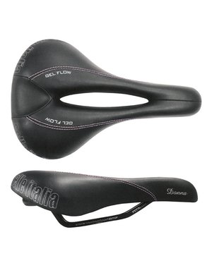  Selle Italia, Donna, Saddle, 270 x 168mm, Women, 345g, Black